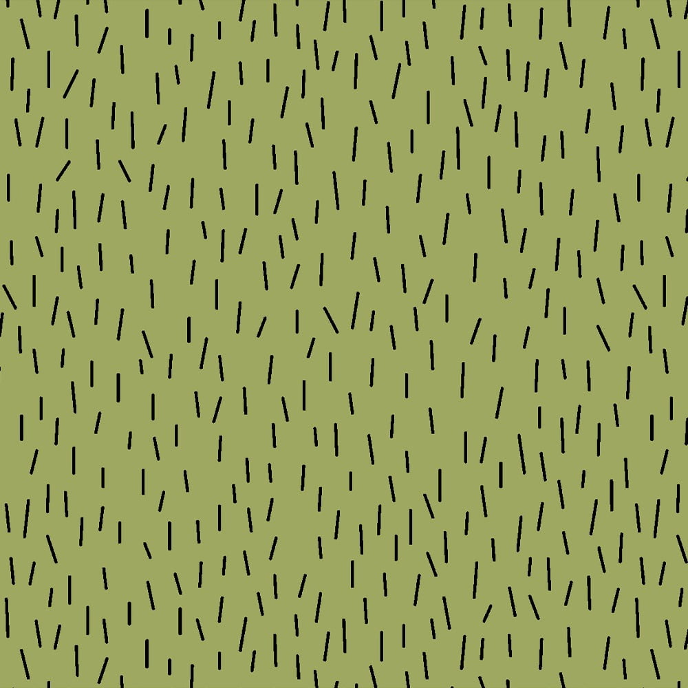 Chuvisco Verde Pera - Coleção Galinhas com Pintinhas - Fabricart - 50cm X 150cm 