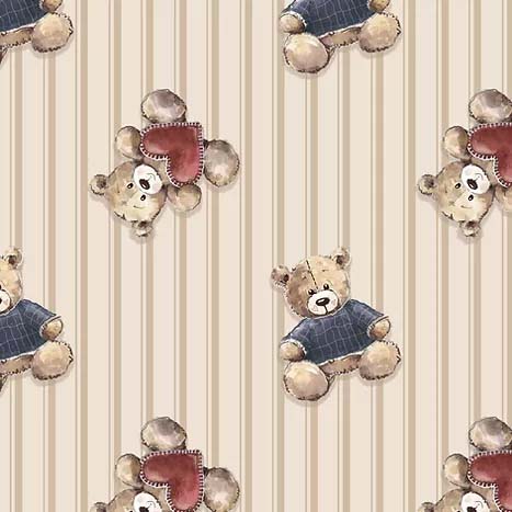 Ursos Grandes - Coleção Teddy Bear - Fuxicos e Fricotes - Digital - 50cm X 150cm