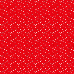 Crazy Dots Vermelho - Coleção Cute Forest - Fabricart - 50cm X 150cm