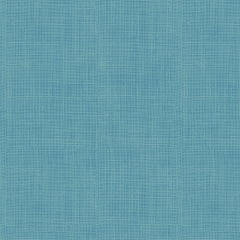 Tricoline com Estampa que Imita Linho -  Azul Capri - 50cm X 150cm